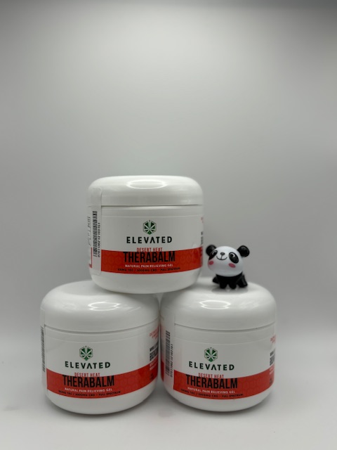 Photograph of product: Elevated - Hot Cream - 100mg TH-oui / 3000mg CBD Topical