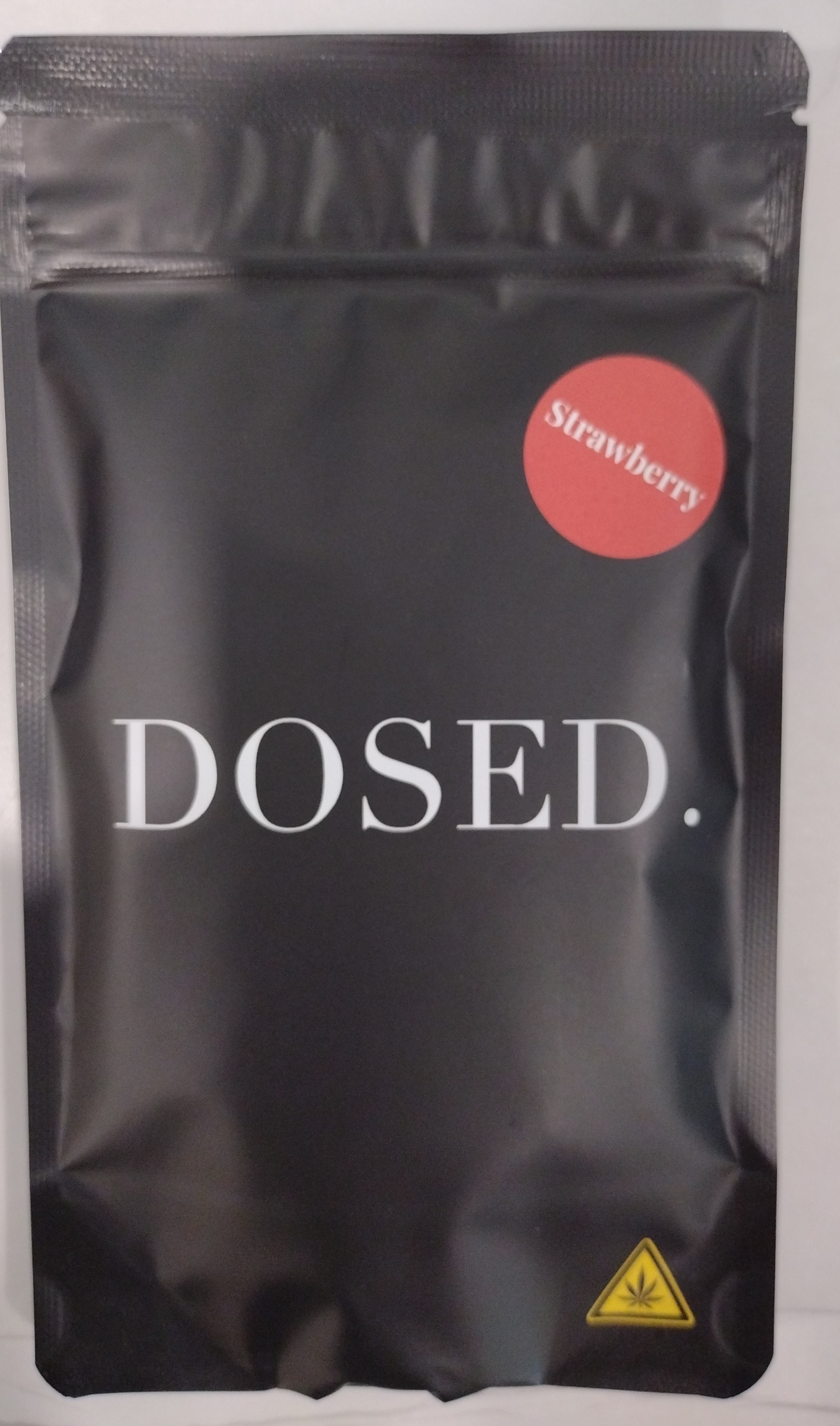 Photograph of product: Dosed - Strawberry Gummies - 10pk - 465mg