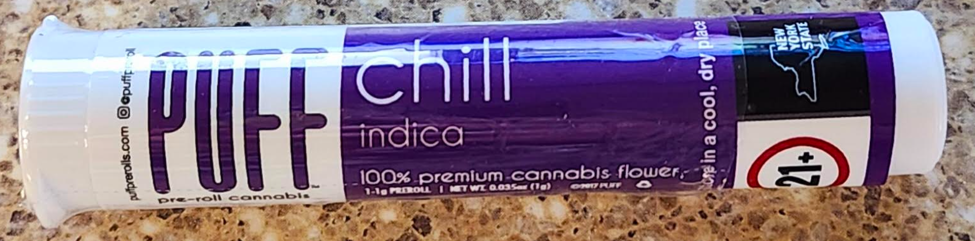 Photograph of Product: Chill Pre roll | Indica | Puff