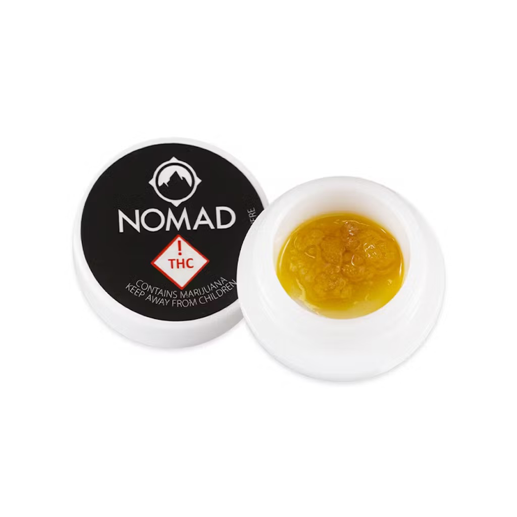 Photograph of product: Nomad Extracts | 4g Live Resin REC - Cherry Punch