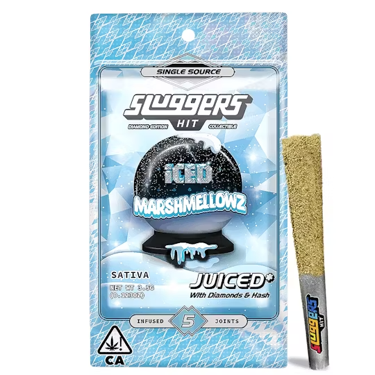 Photograph of product: Sluggers - Marshmellowz - Infused Prerolls 5pk