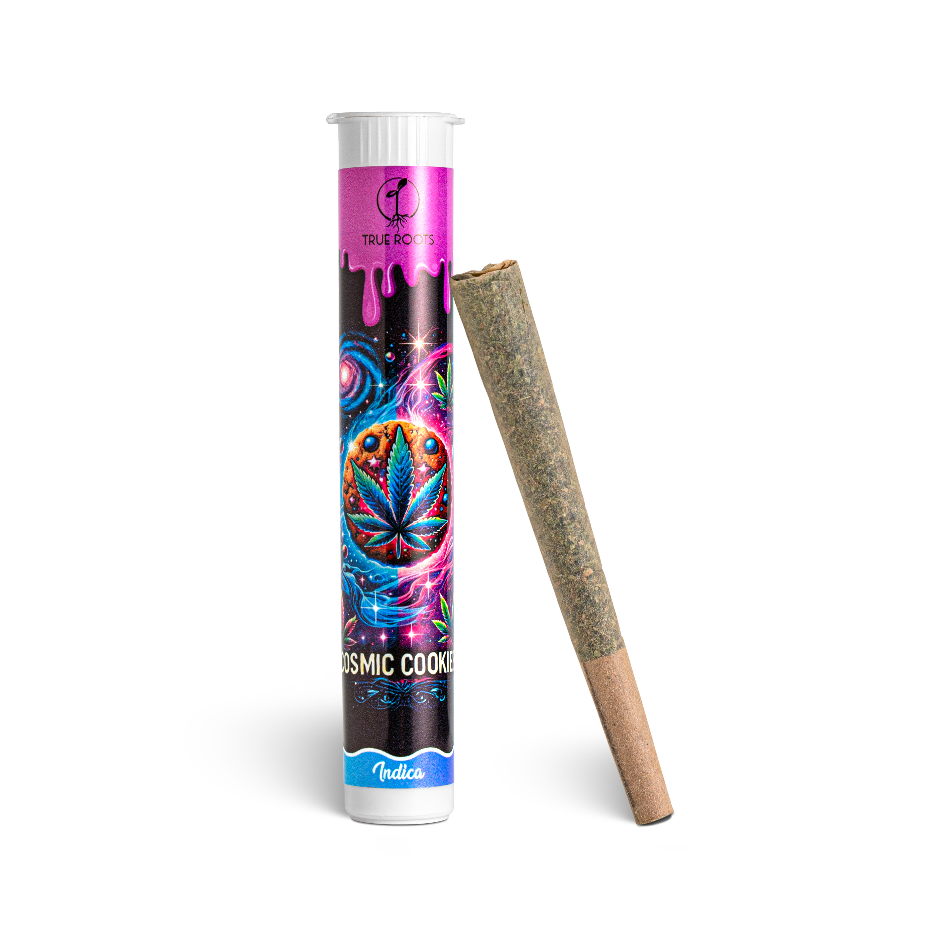 Photograph of product: Cosmic Cookies Pre-Roll