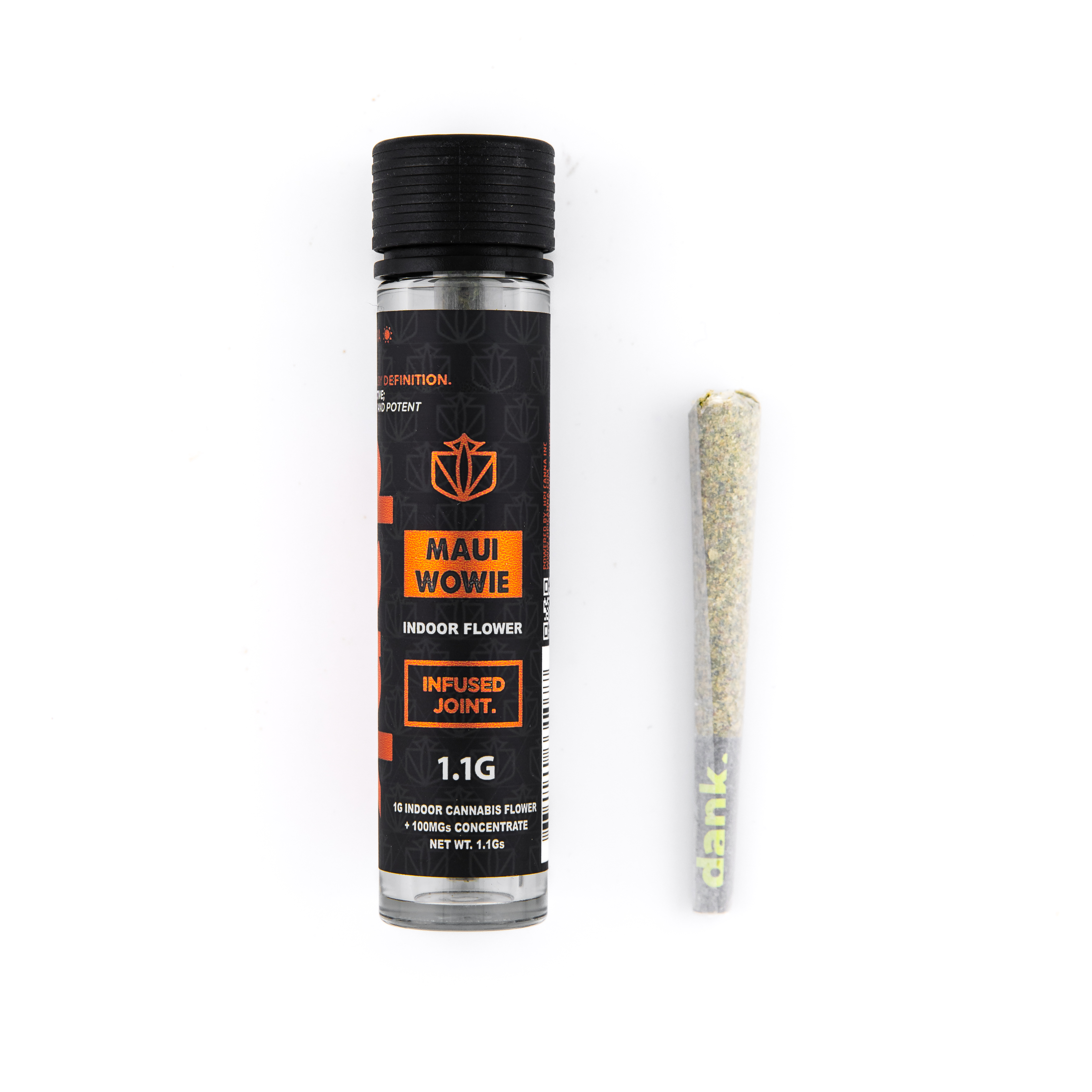 Photograph of Product: Dank - Maui Waui Infused Preroll - 1.1g