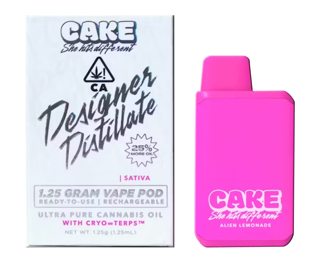 Photograph of product: Alien Lemonade Disposable