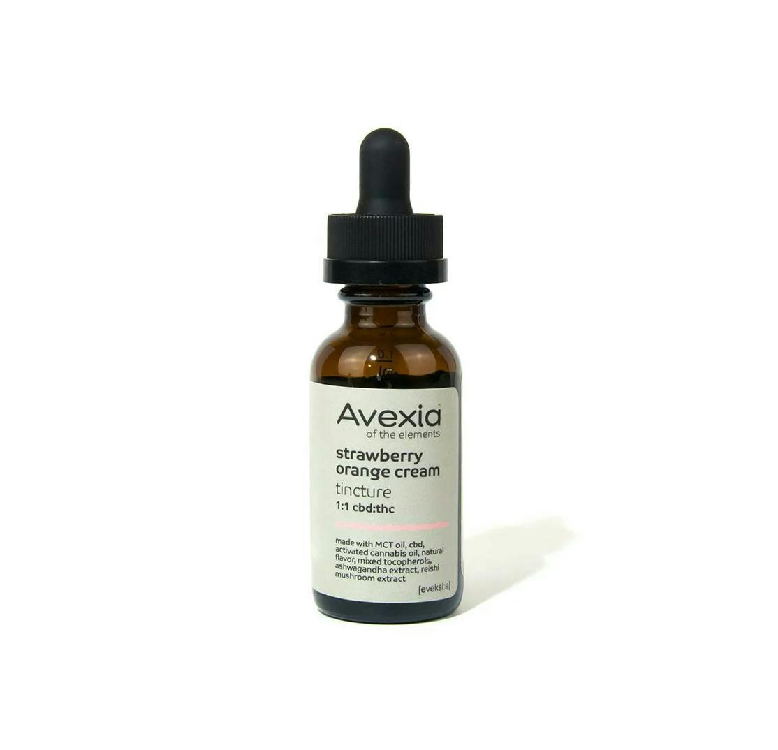Photograph of product: AVEXIA: STRAWBERRY ORANGE CREAM TINCTURE 1:1