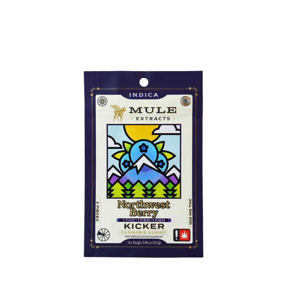 Photograph of product: Mule - Kicker - NW Berry 1:1:1