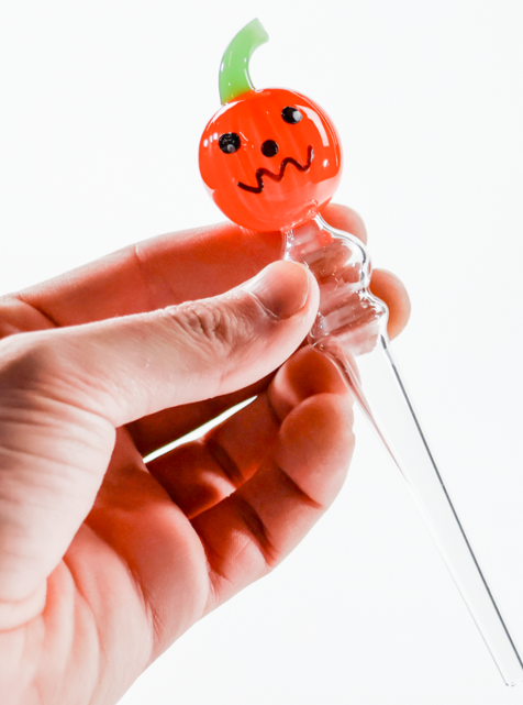 Photograph of product: 6" SirEEL Pumpkin Dream Straw