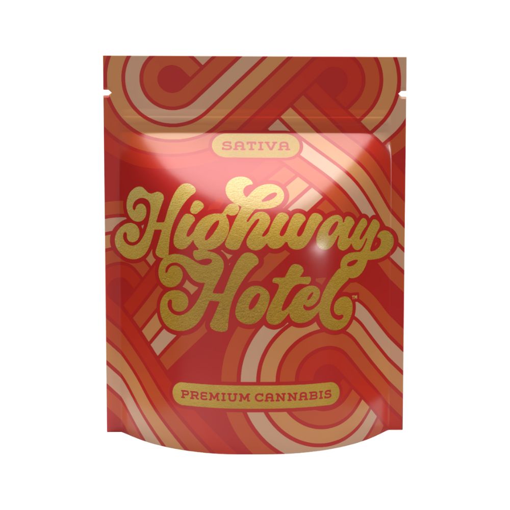 Photograph of product: Highway Hotel: Flower | Lime Life | 3.5g