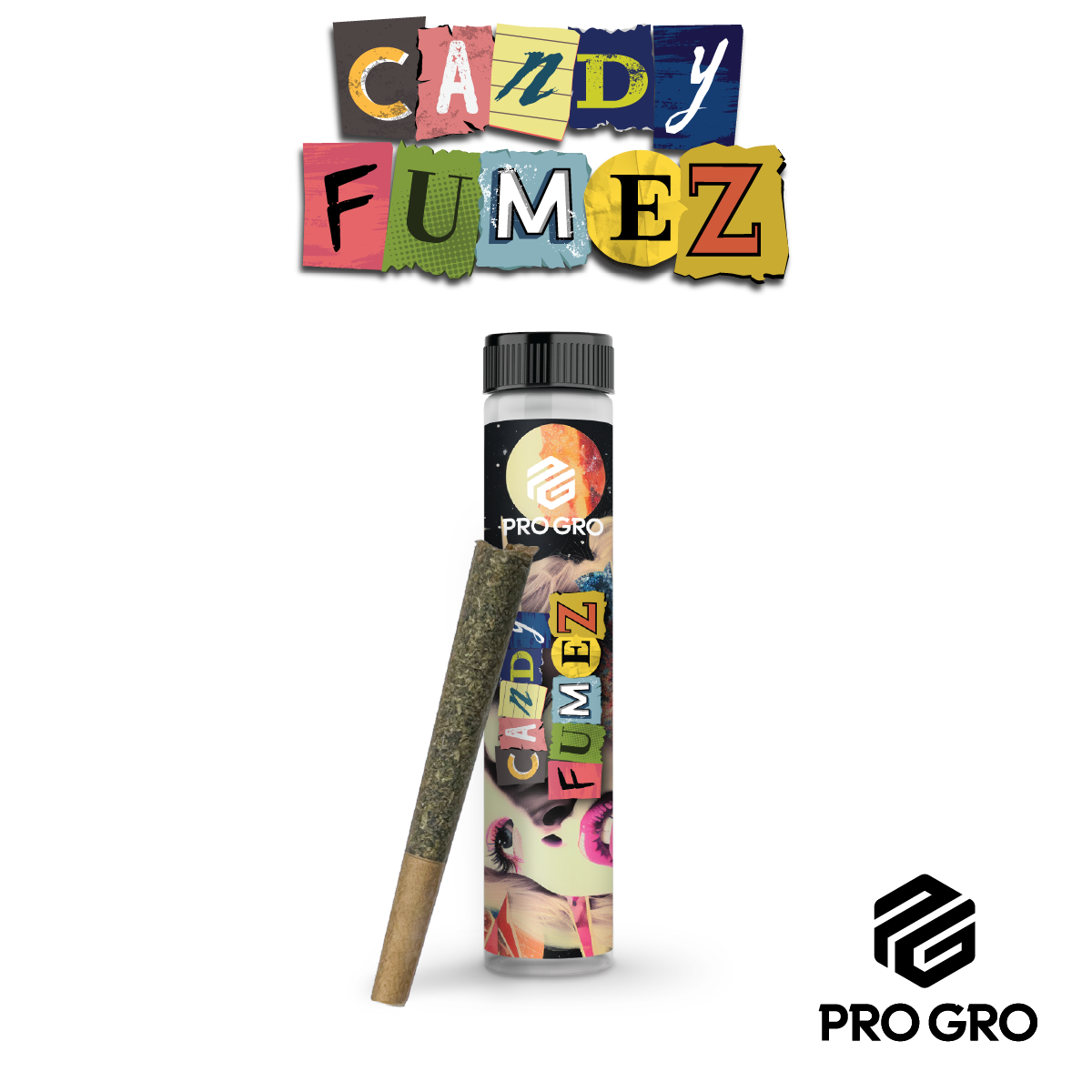 Photograph of product: ProGro Candy Fumez Pre-Roll | 1g