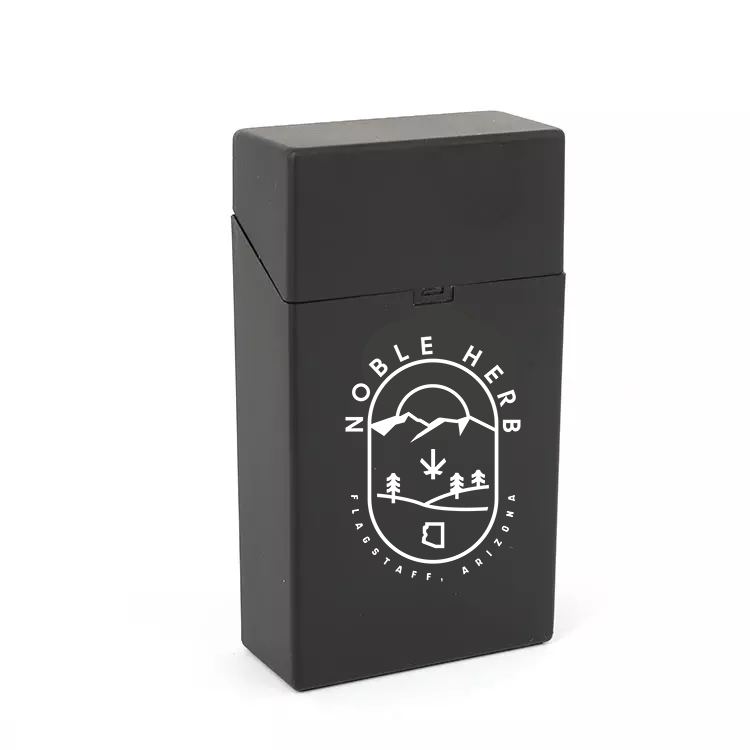 Photograph of product: Black Preroll Stash Case