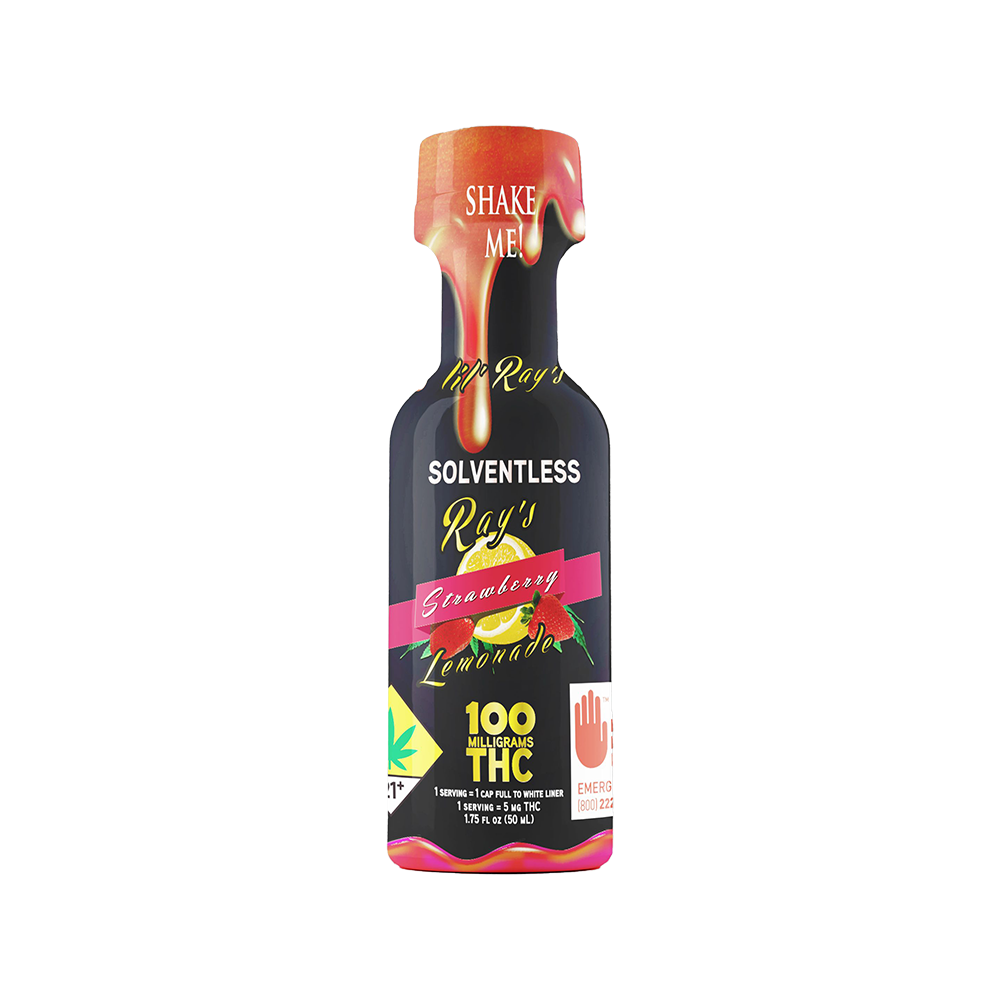 Photograph of product: DP Lil' Ray's HR Lemonade 100mg Strawberry