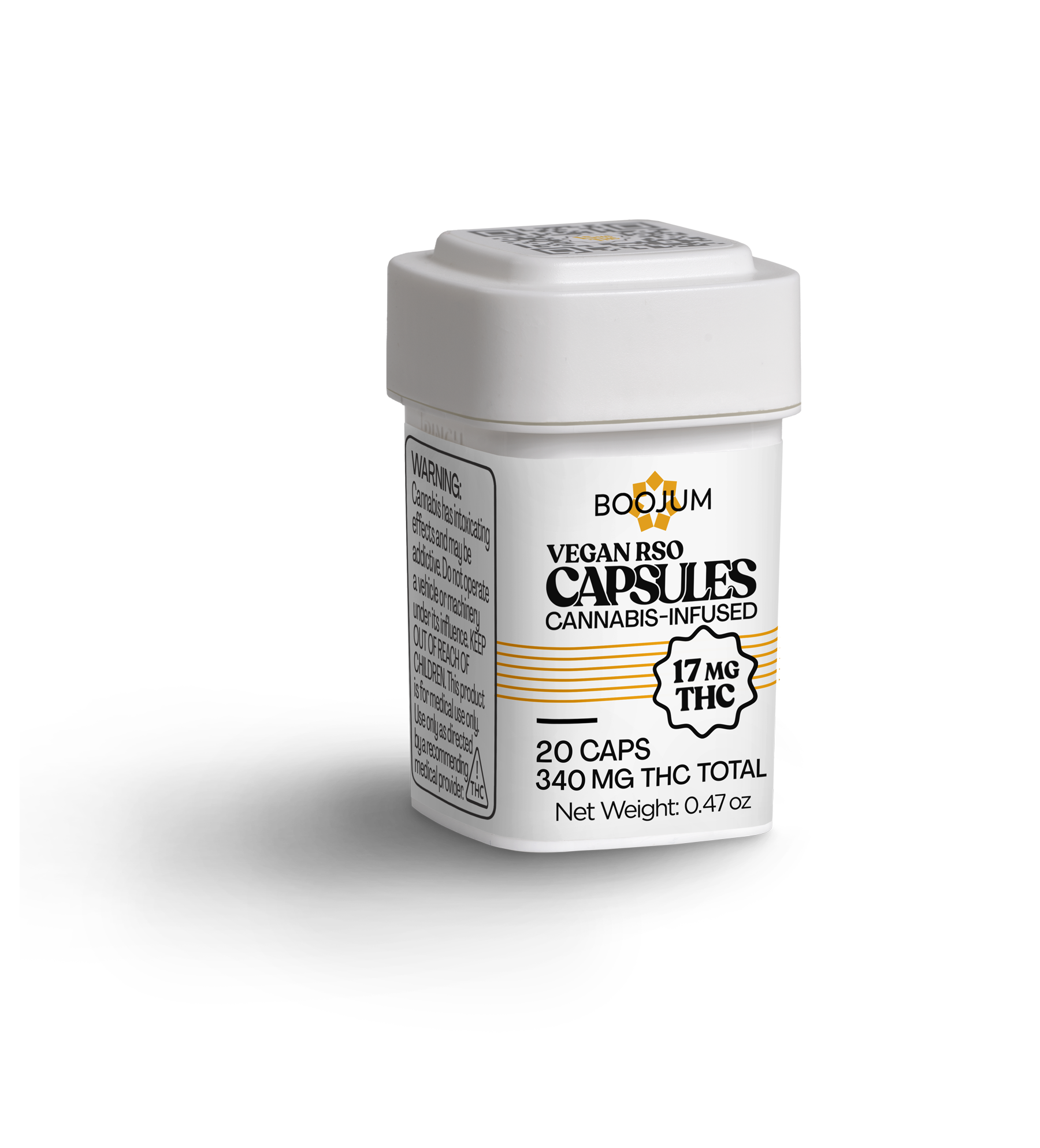 Photograph of Product: RSO Capsule | 17mg - 20 Count