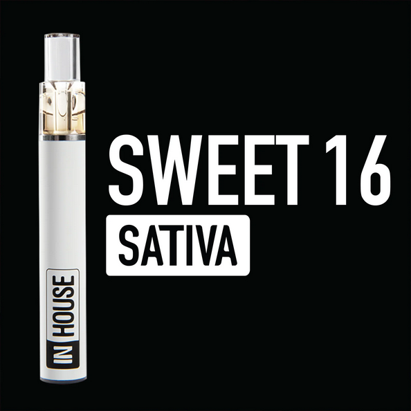 Photograph of product: Disposable Distillate Vape - Sweet 16 - 0.5g