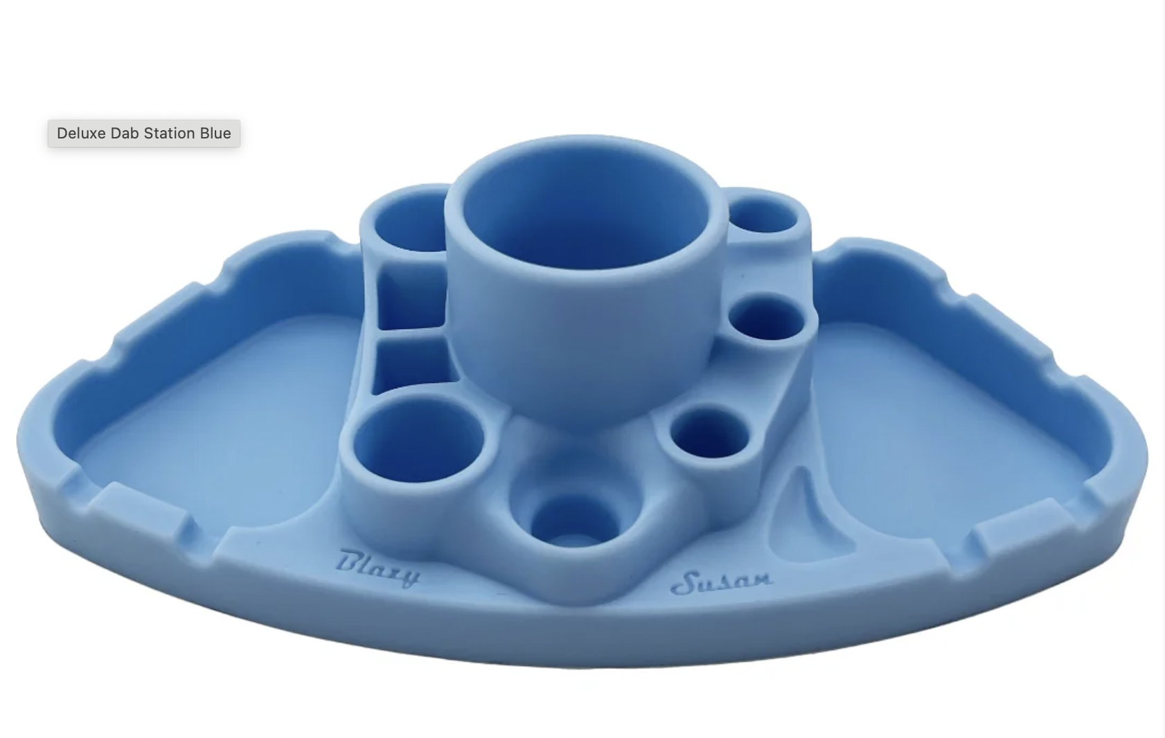 Photograph of product: BLAZY SUSAN DELUXE DAB STATION BLUE