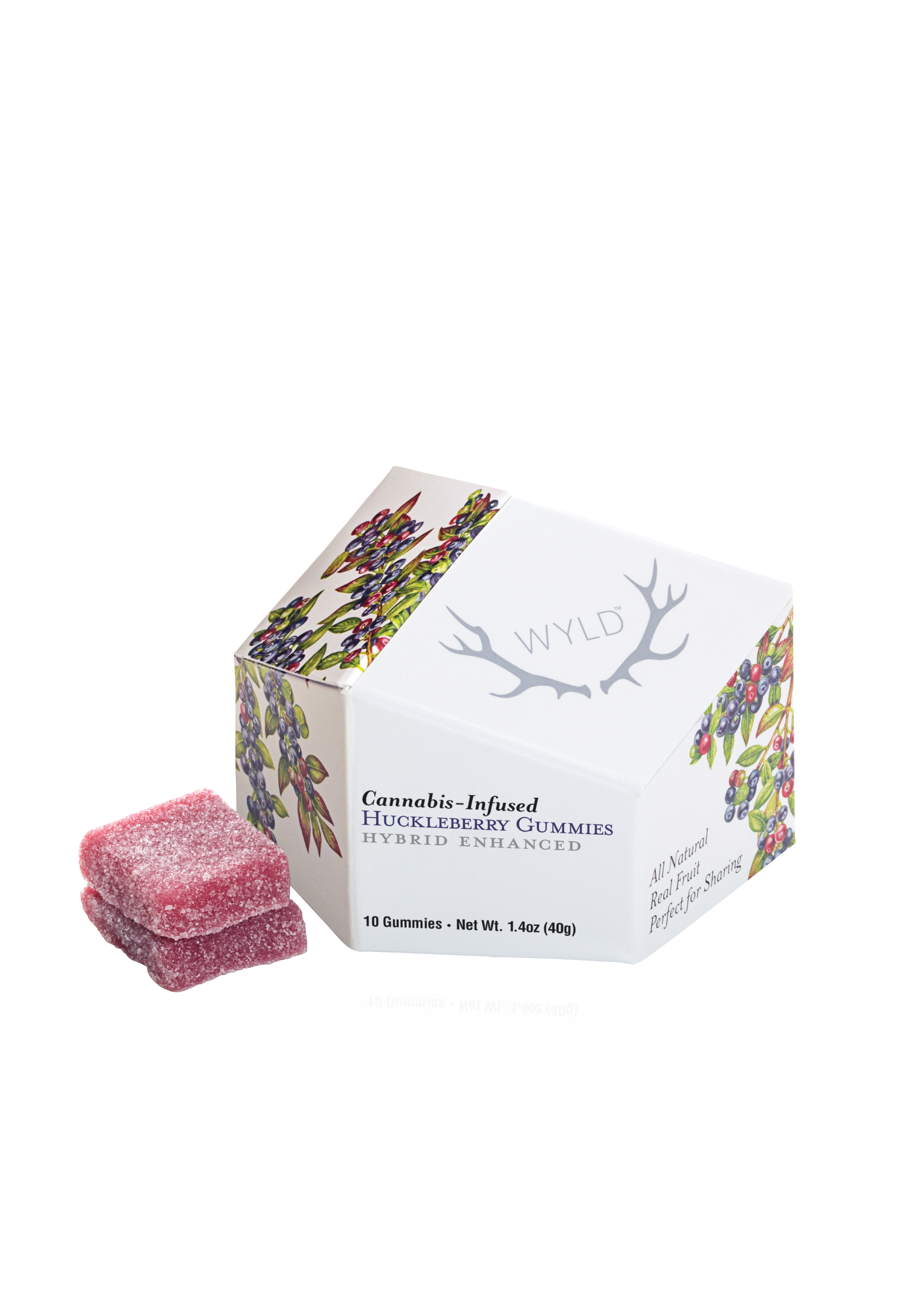 Photograph of product: Wyld - Huckleberry - 10ct Gummies