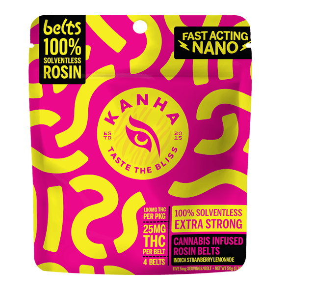 Photograph of product: Strawberry Lemonade - Solventless Rosin Belts