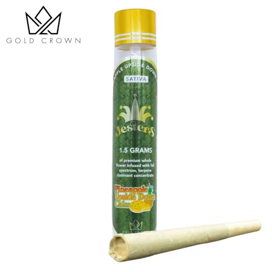 Photograph of product: Jesters - Pineapple Upside Down Cake - Infused Pre-Roll