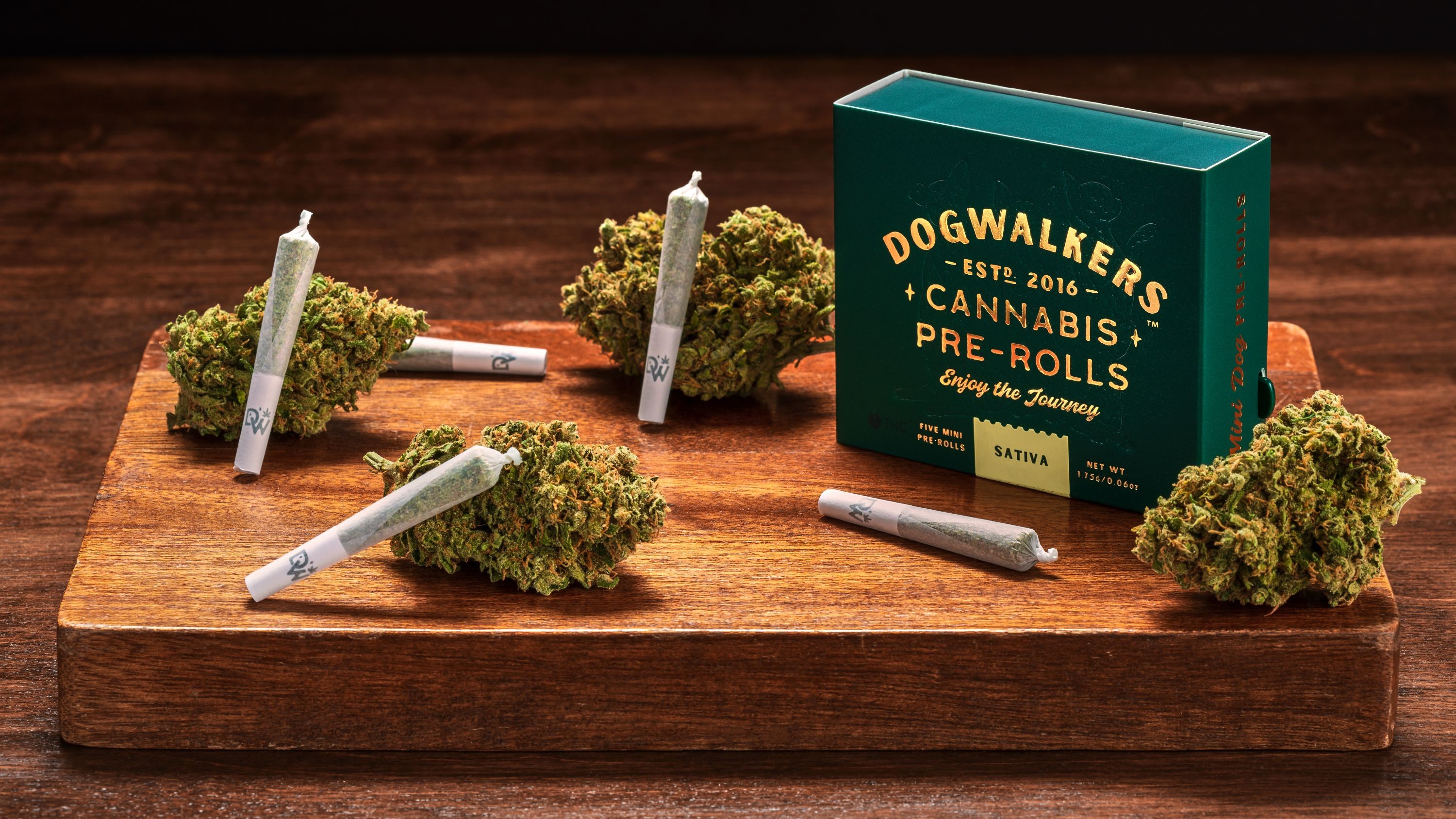 Photograph of product: DogWalkers Preroll (5x.35g) Frozen Margarita