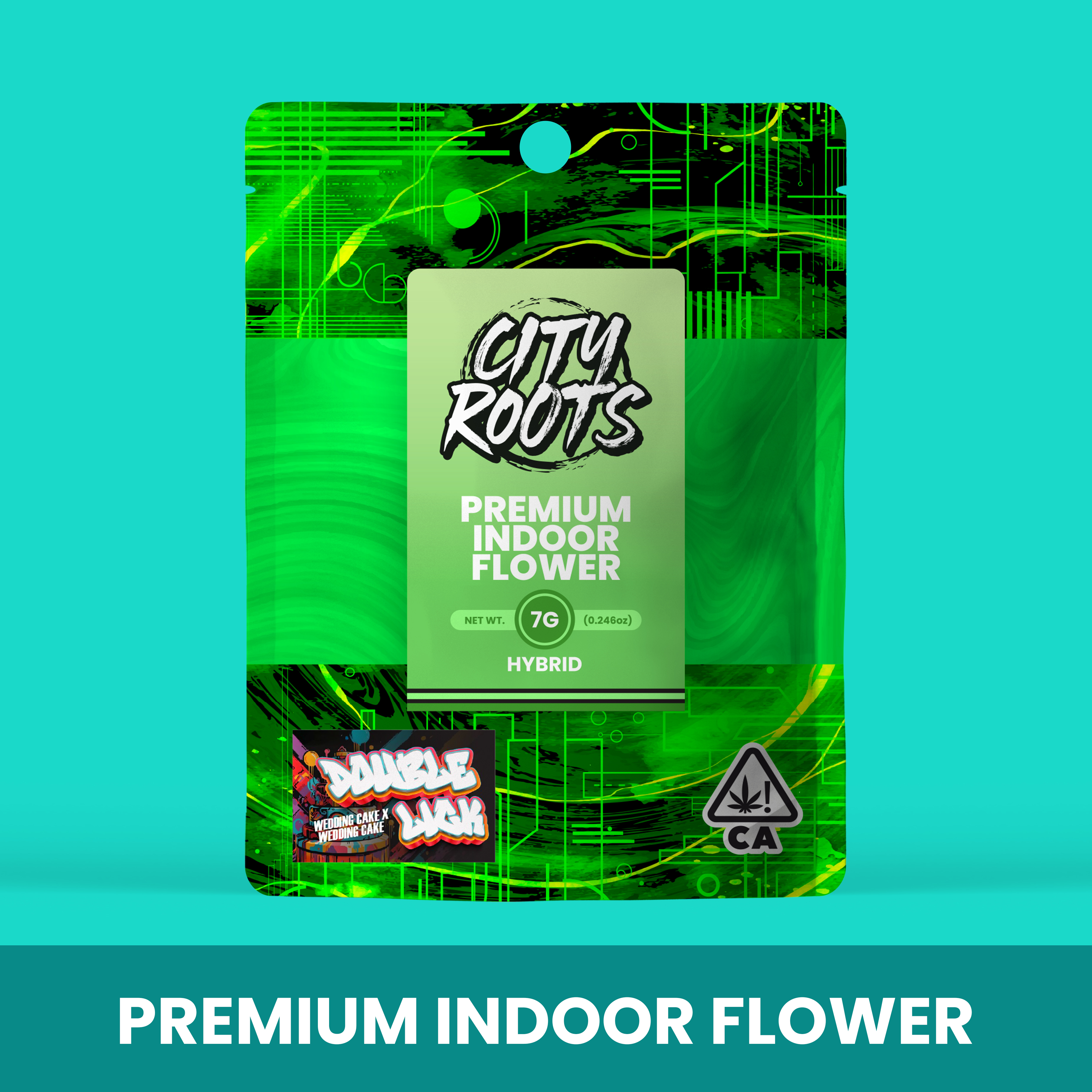Photograph of product: City Roots - Cheetah Piss (Hybrid) Premium Flower - 7g