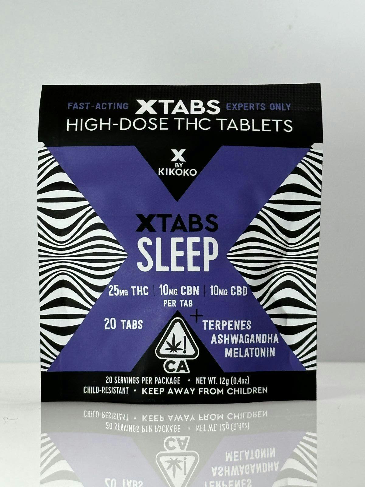 Photograph of product: Kikoko X Sleep Tablets 500mg