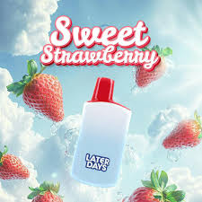 Photograph of product: Later Days - Sweet Strawberry - 2g Disposable