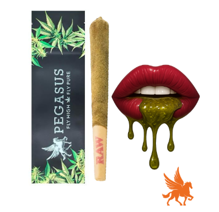 Photograph of product: Rosin Kiss | Live Resin Infused | Pegasus
