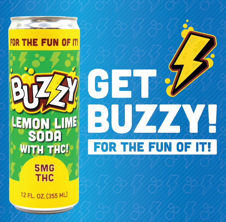 Photograph of product: Lemon Lime Soda | 5mg - Buzzy