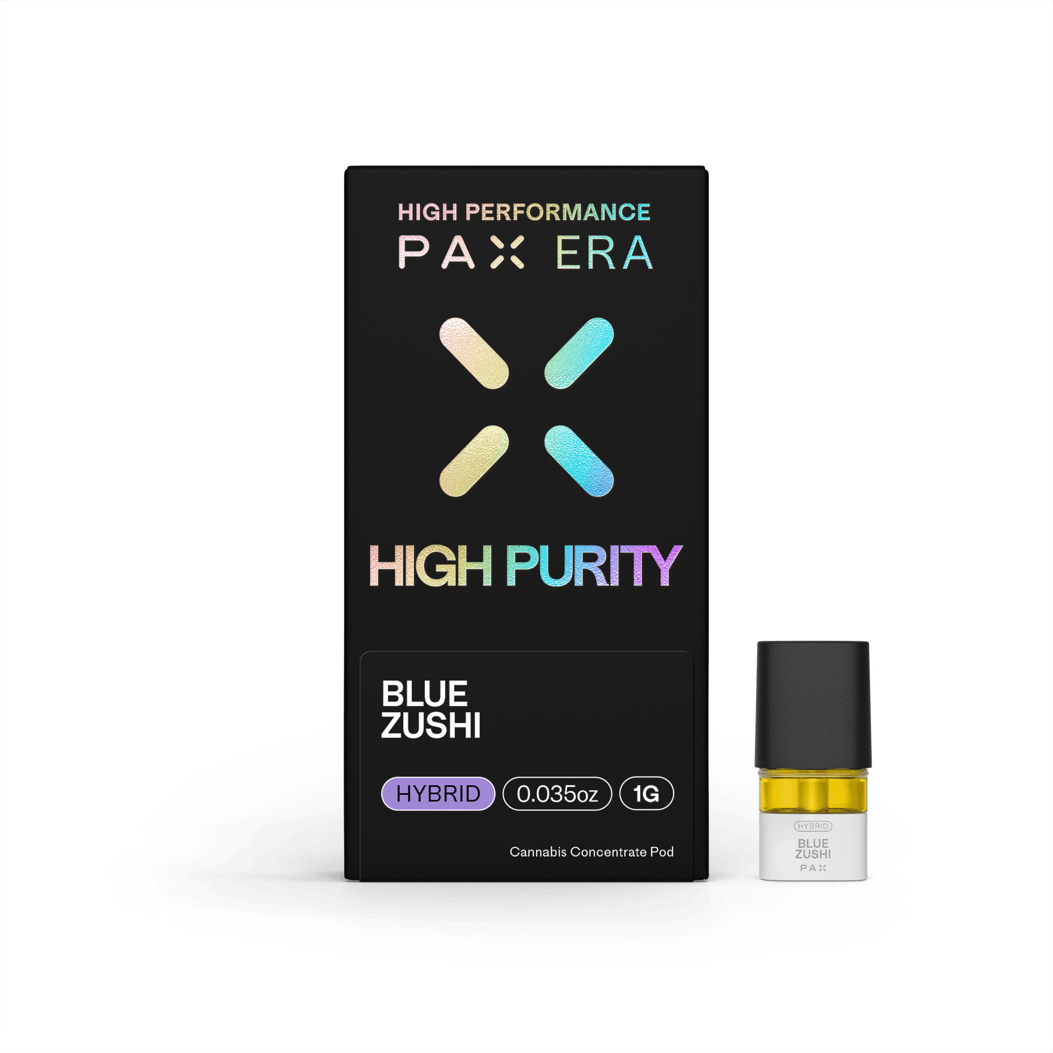 Photograph of product: PAX - HIGH PURITY - BLUE ZUSHI READY TO USE 1000MG
