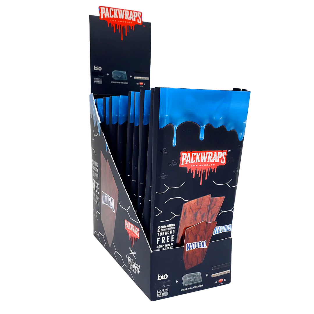 Photograph of product: Packwraps Twisted Hemp Wrap - Natural 2pk