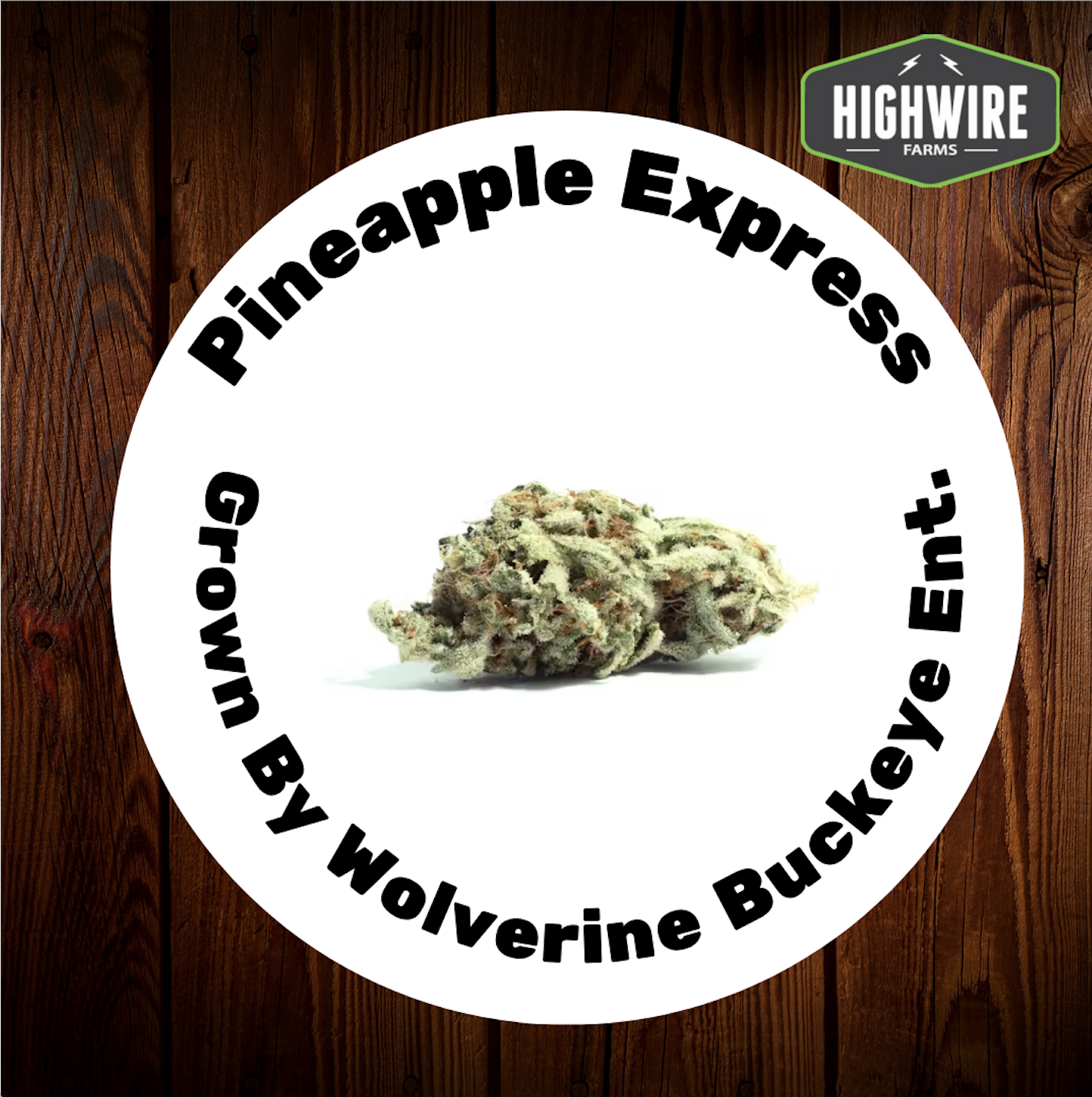 Photograph of product: Pineapple Express 1/2 OZ