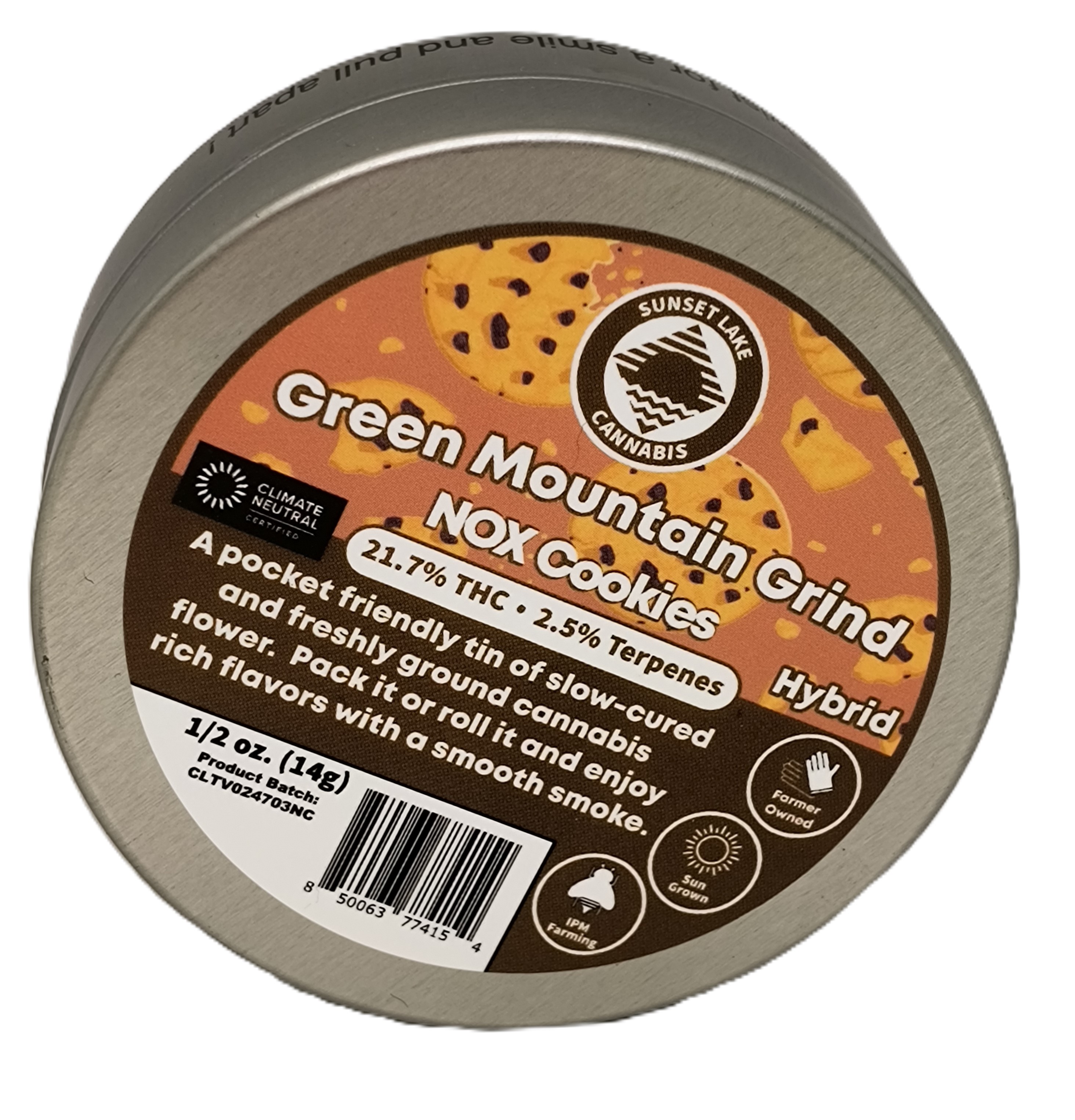 Photograph of product: Nox Cookies PreGround Flower | Sunset Lake - 14g