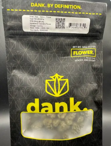 Photograph of product: Dank | Miami Heat | Flower - 14g