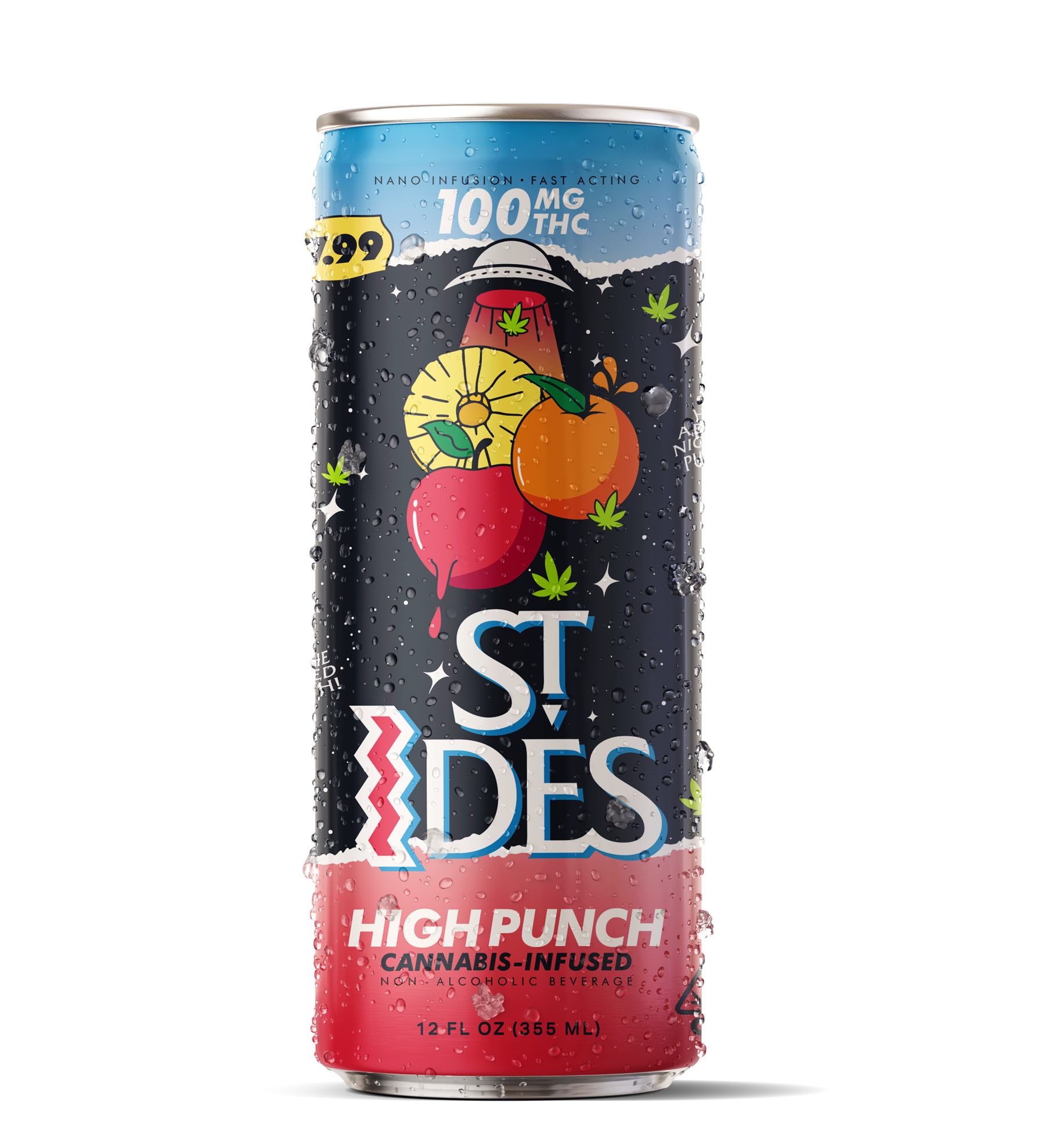 Photograph of product: High Punch [H] 12oz Fruit Punch 100mg