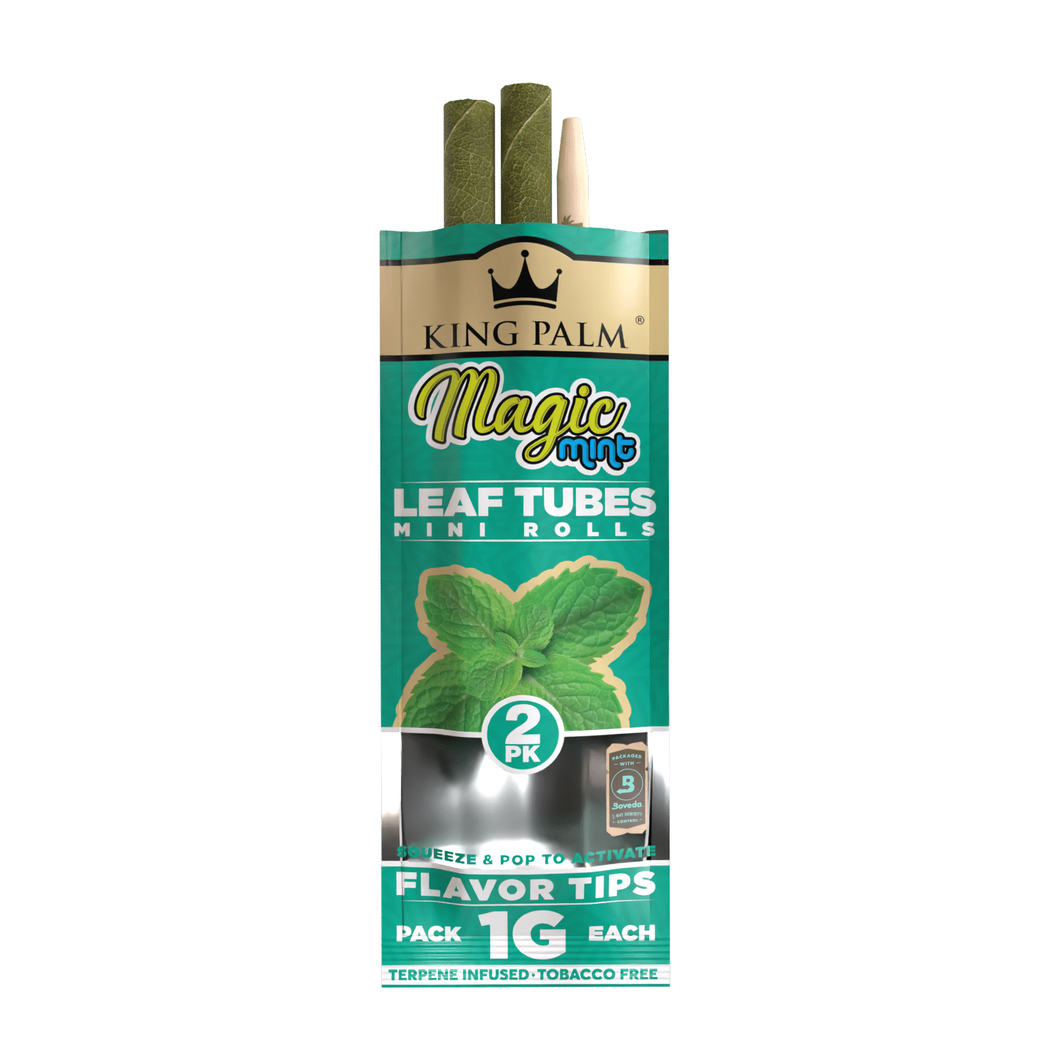 Photograph of product: King Palm Cones - Mini Size - Magic Mint