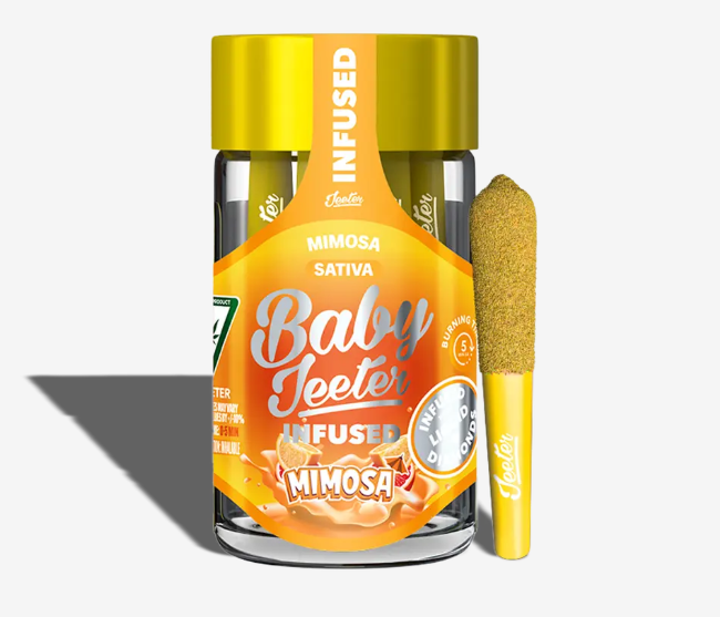 Photograph of product: 5pk Infused Pre-Rolls | Mimosa | 0.5g