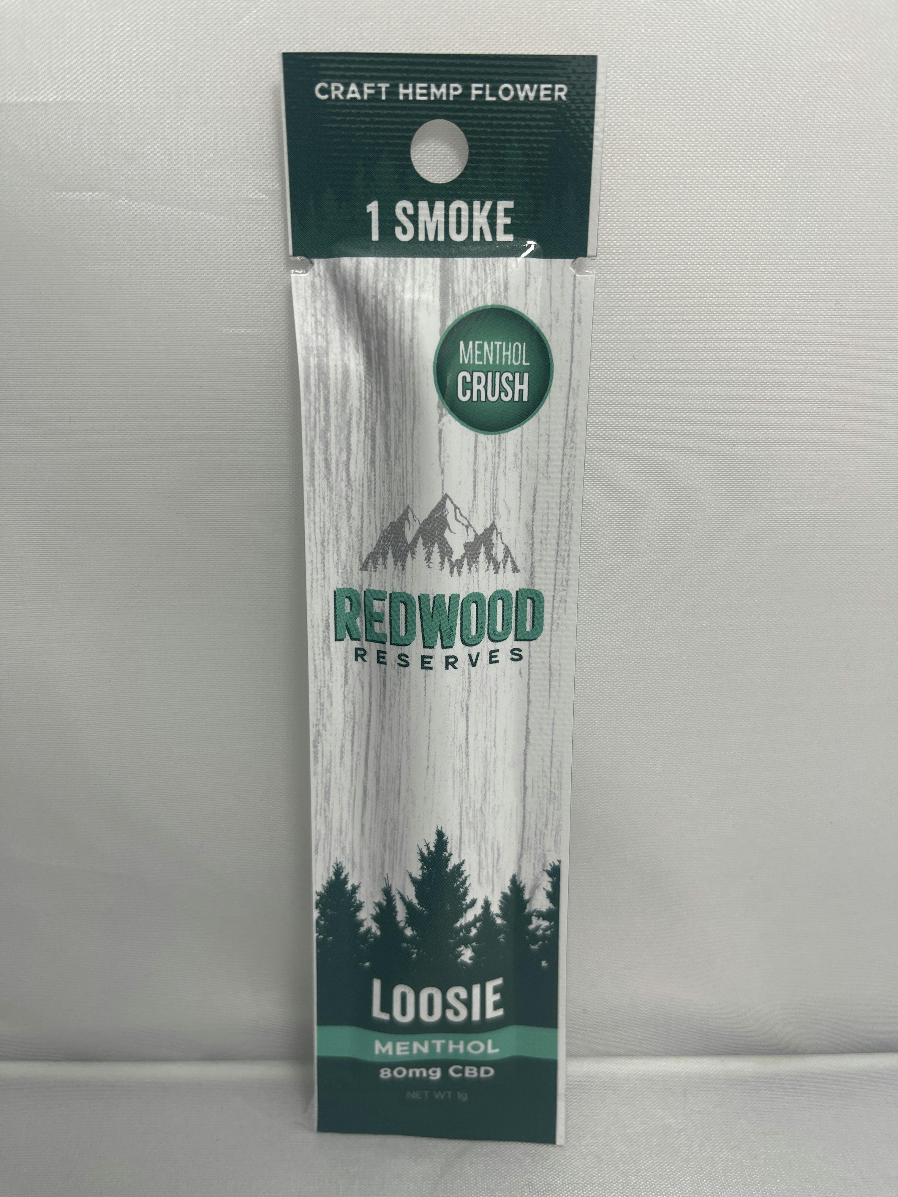 Photograph of product: Redwood Reserve Loosie Menthol