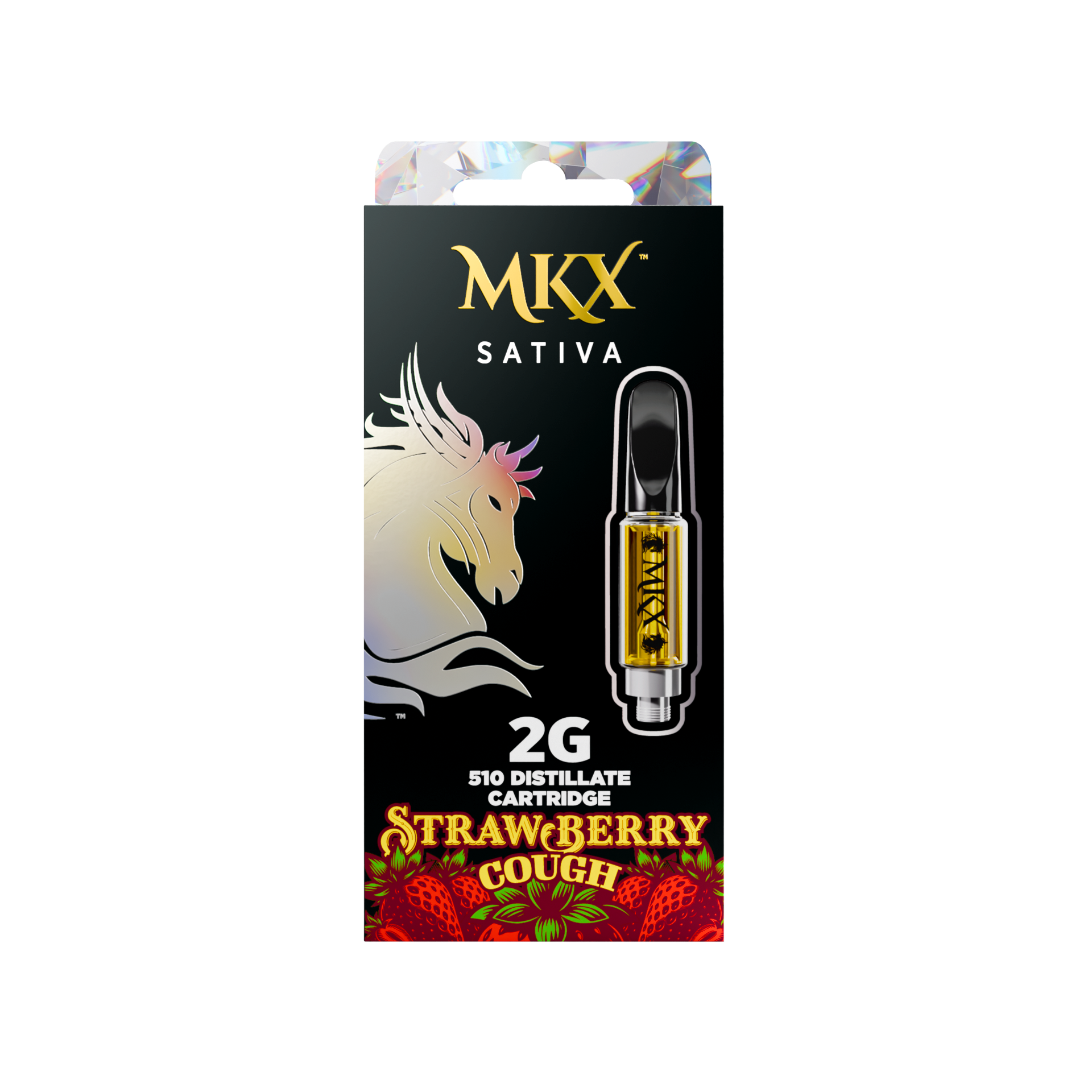 Photograph of product: Strawberry Cough Distillate Cartridge | 2g