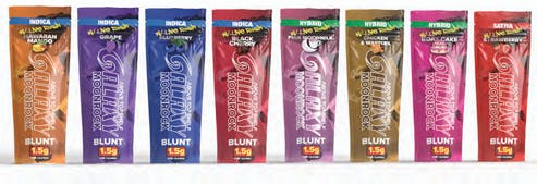 Photograph of product: Live Rosin Moonrock Blunt  - Grape - 1.5g