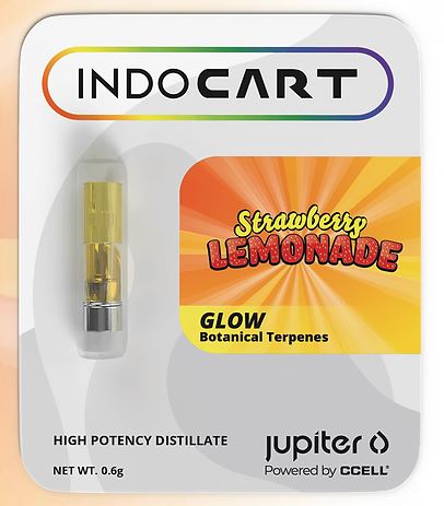 Photograph of product: Indocart | Strawberry Lemonade Cart | .9g