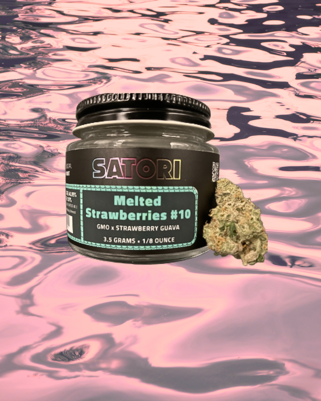 Photograph of product: Melted Strawberries 3.5g