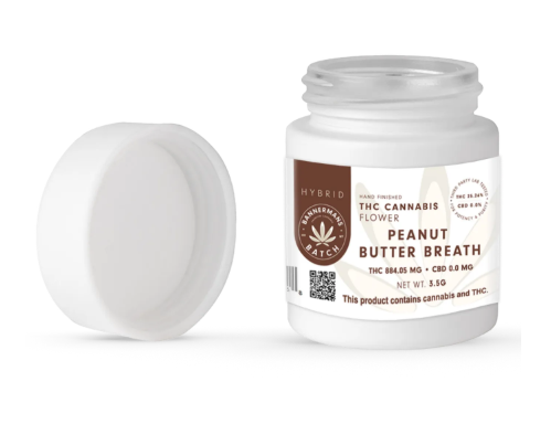 Photograph of product: Bannermans Batch | Peanut Butter Breath | Flower | 3.5g