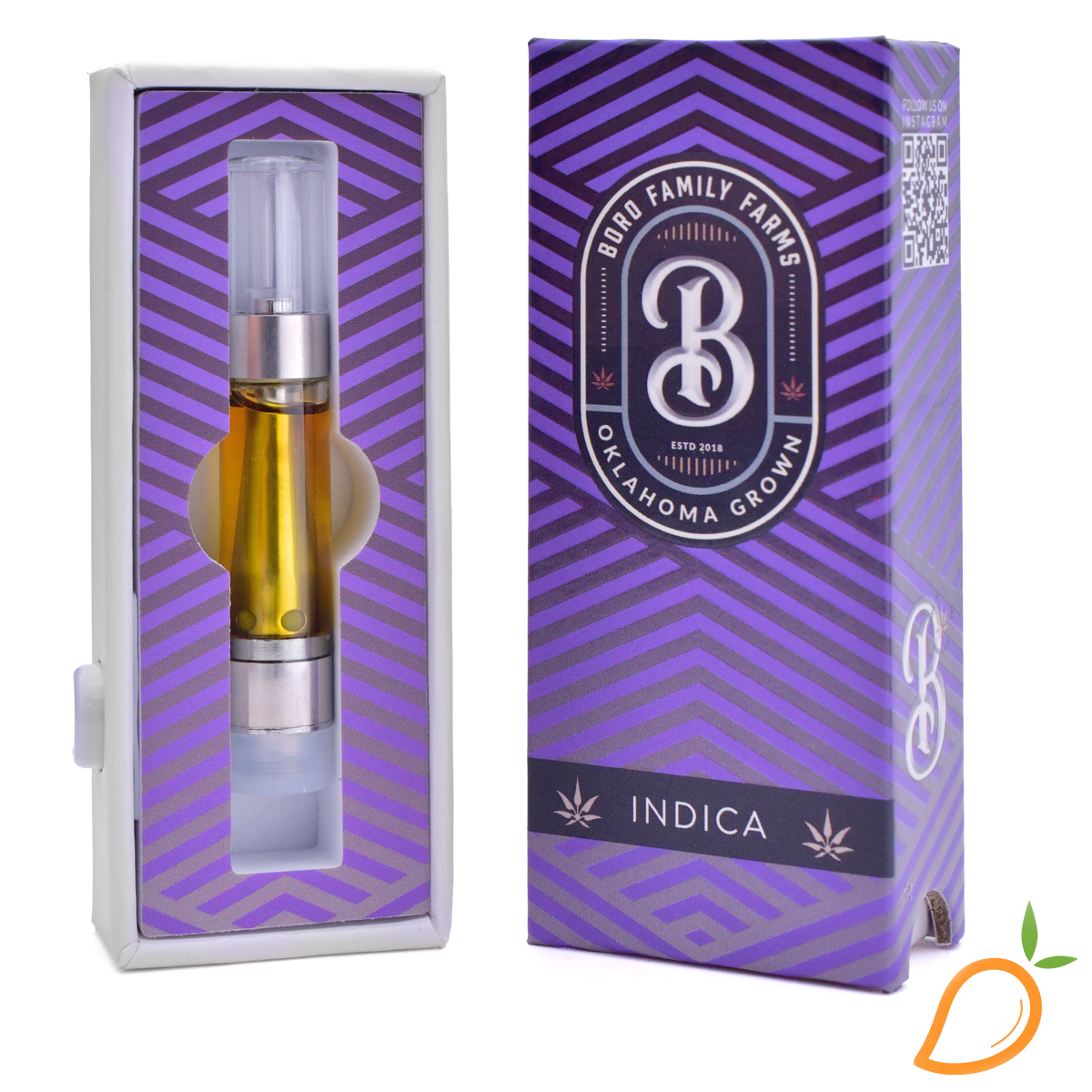Photograph of product: 1g Berry White Vape Boro Family Farms