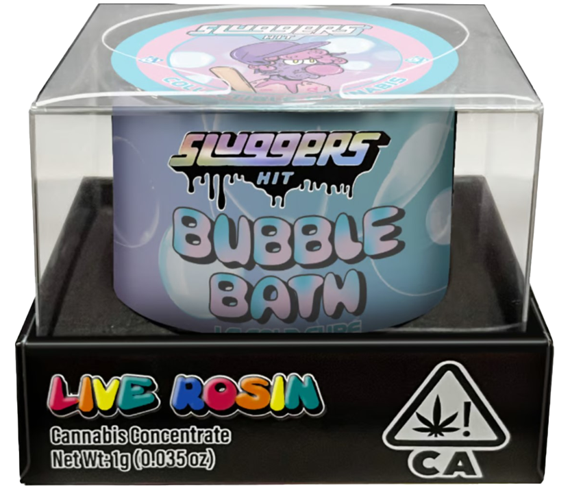 Photograph of product: Sluggers | Bubble Bath | 1G Cold Cured LRosin