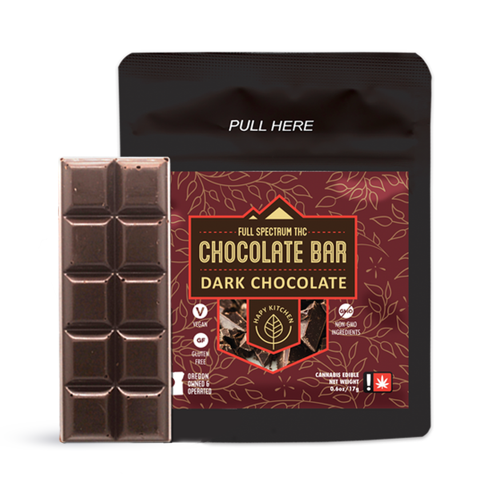 Photograph of product: Dark Chocolate Bar | 100mg