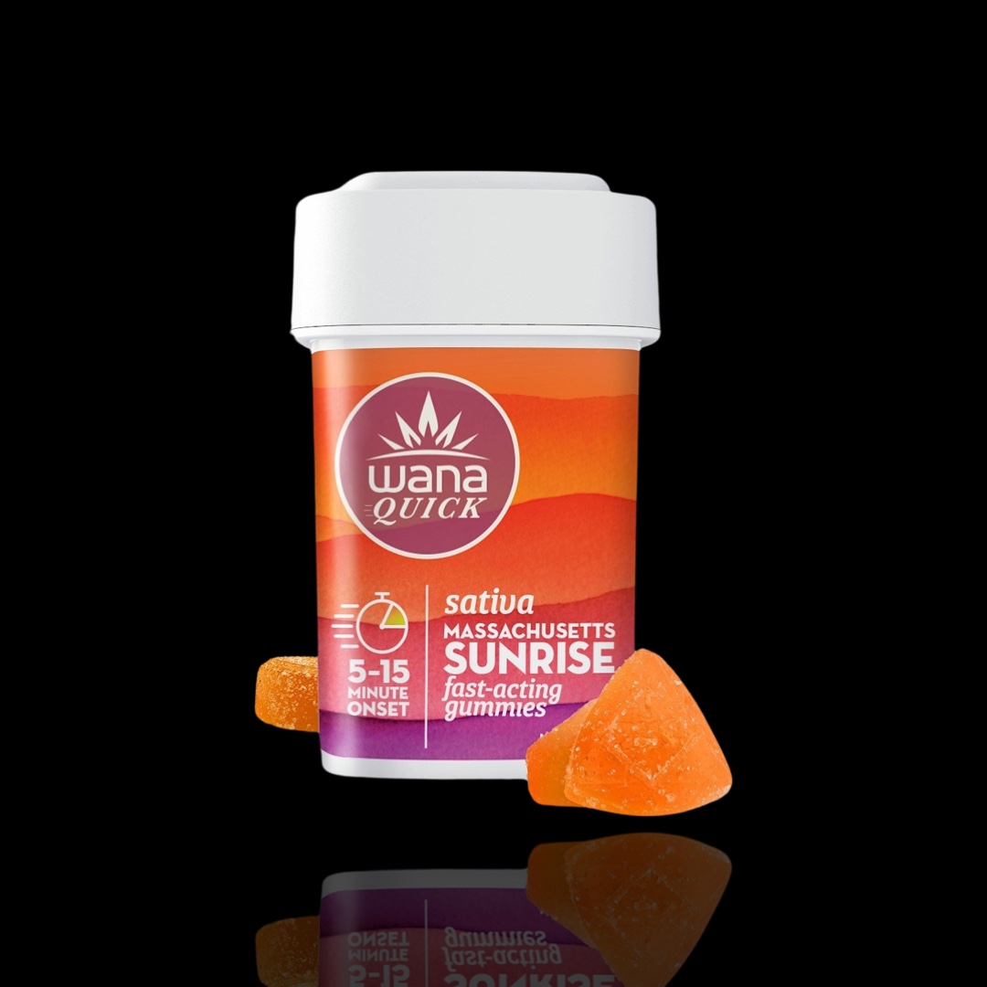 Photograph of product: Fast-Acting Massachusetts Sunrise Gummies | 20 pieces