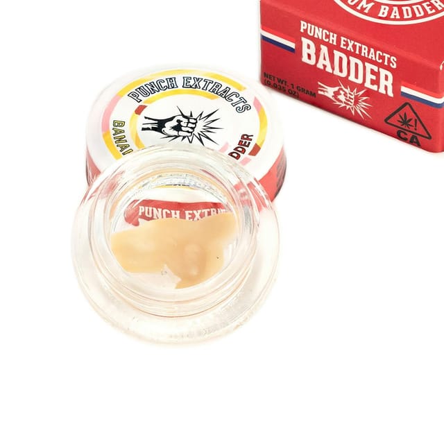 Photograph of product: Banana Sherbert | 1g BHO Badder - 