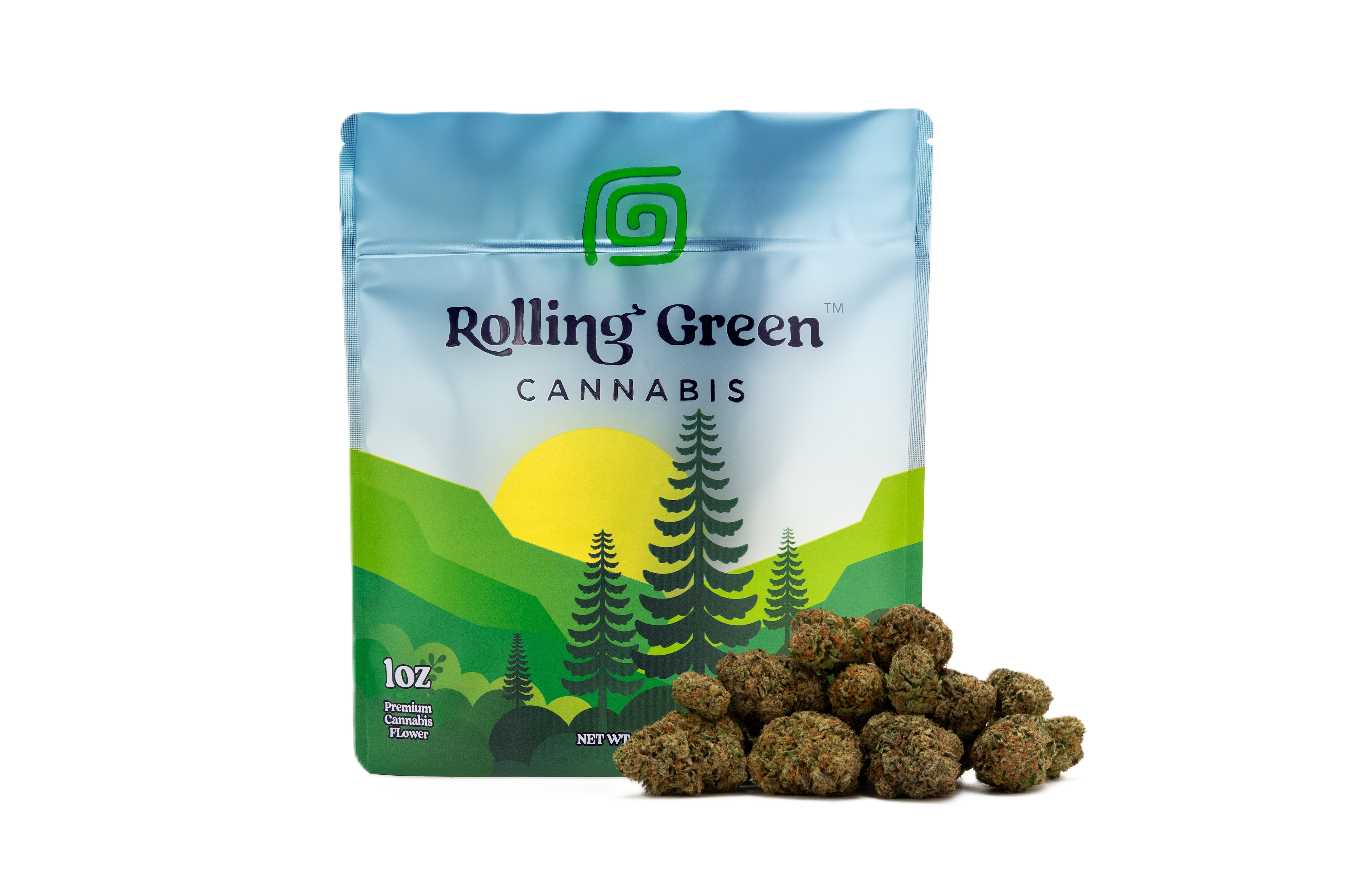 Photograph of product: Rolling Green | Bag | Purple Punch | 28g