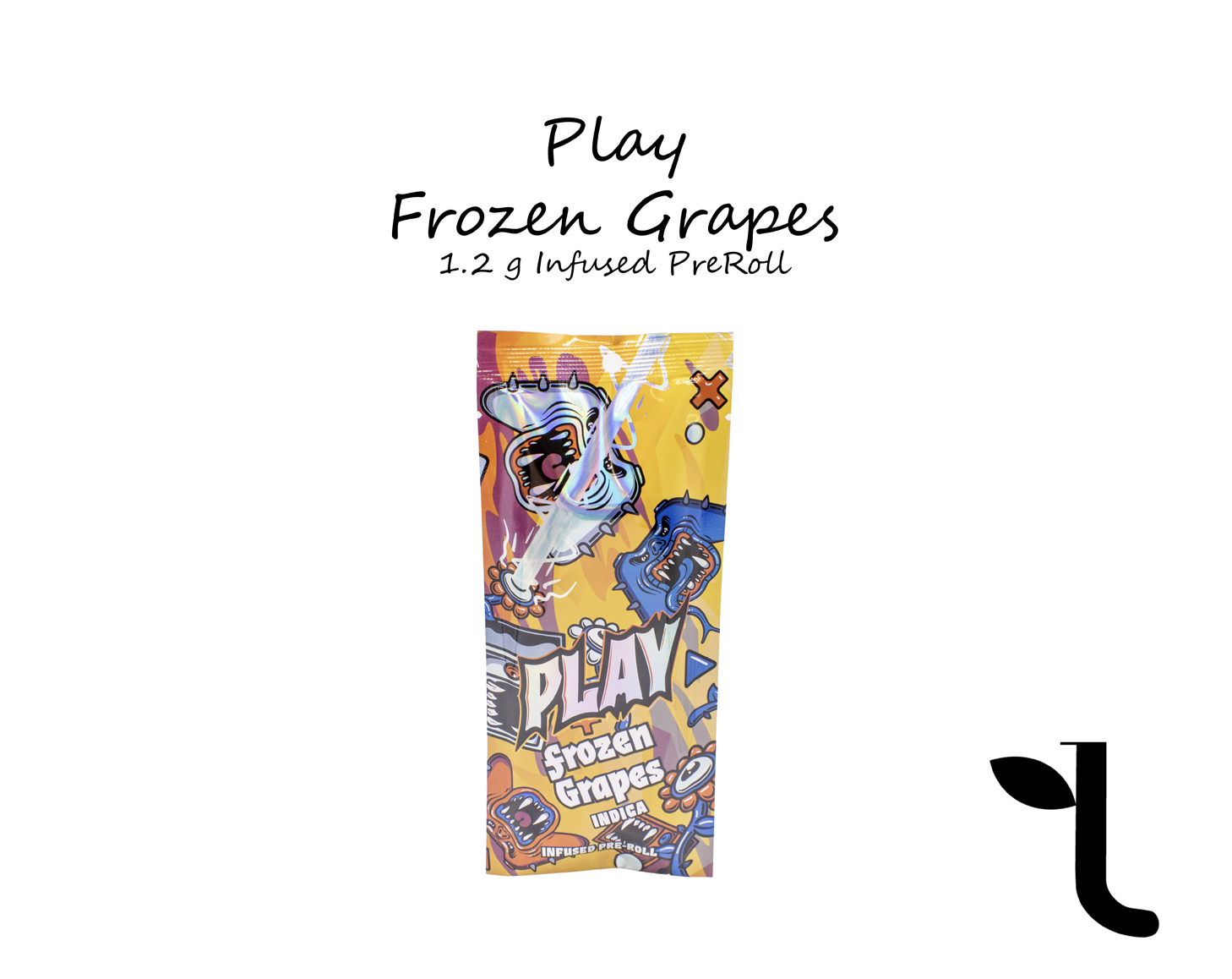 Photograph of product: PLAY | Frozen Grapes | 1.2g Infused Preroll