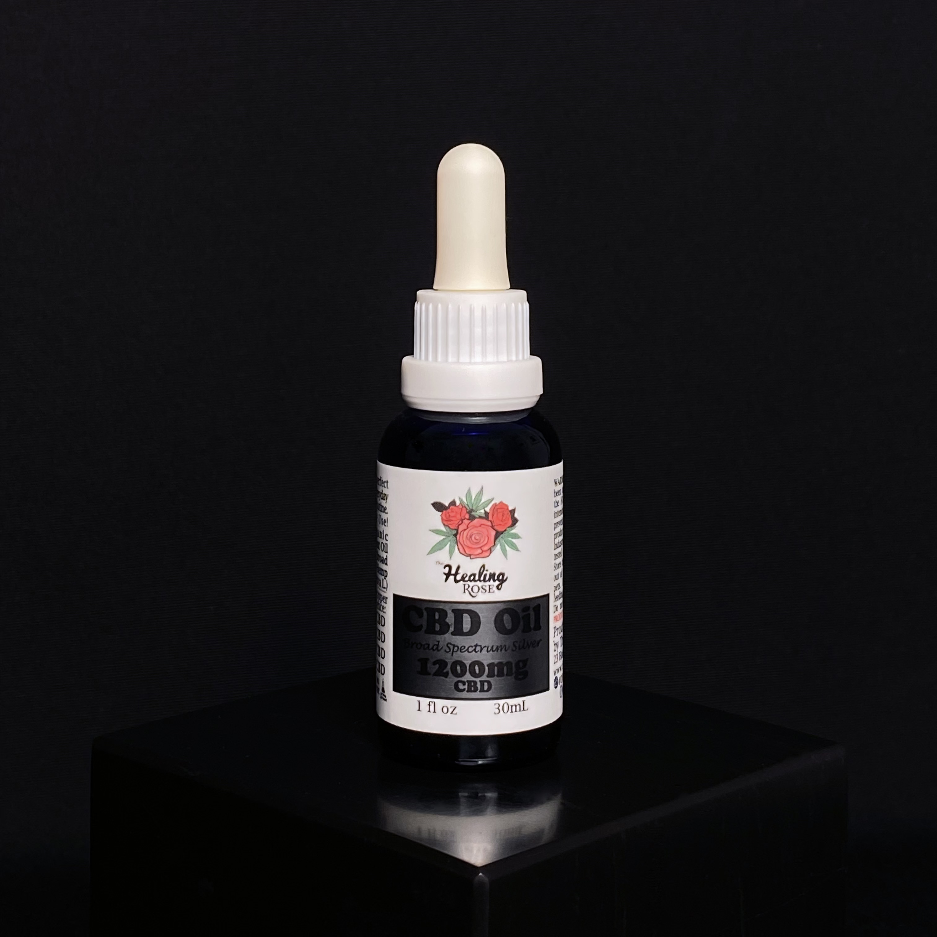 Photograph of product: Broad Spectrum CBD Oil (1200mg) Silver