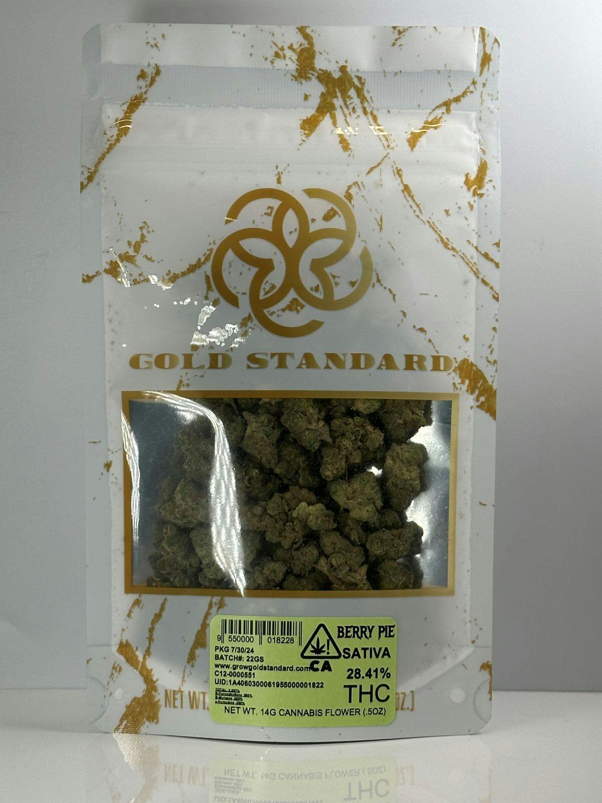 Photograph of product: Gold Standard Berry Pie SMALLS 1/2 PD 28%